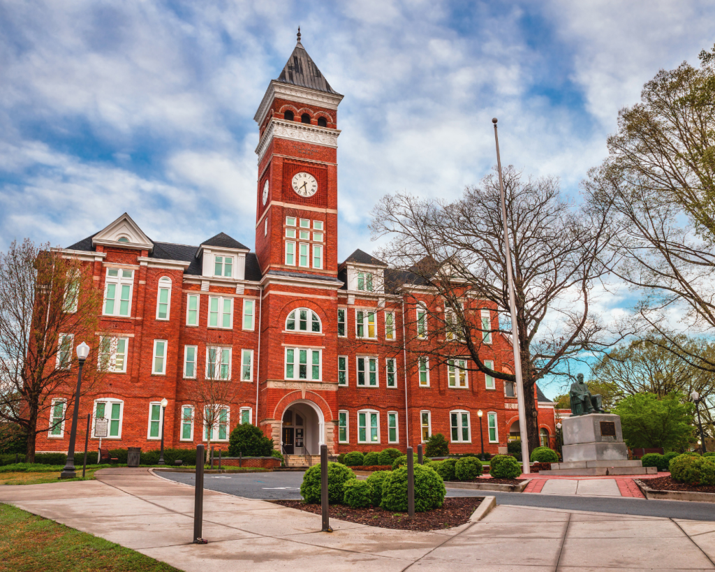 Tillman Hall in Clemson SC